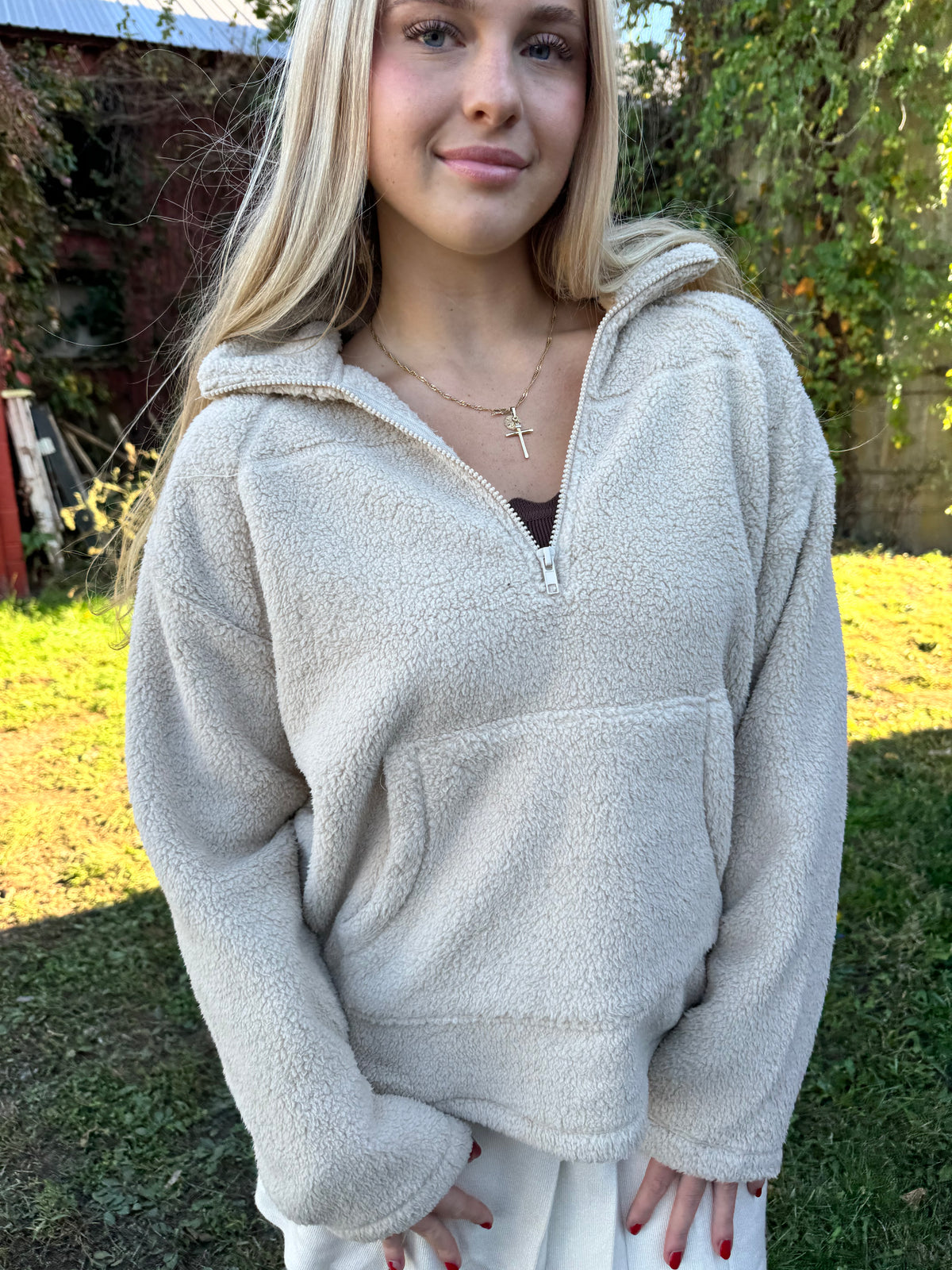 Apple Cider Fleece Half Zip