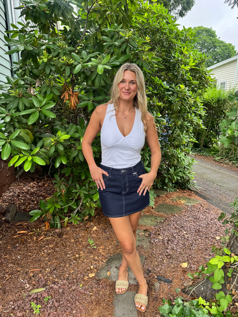 Dolly Denim Skirt