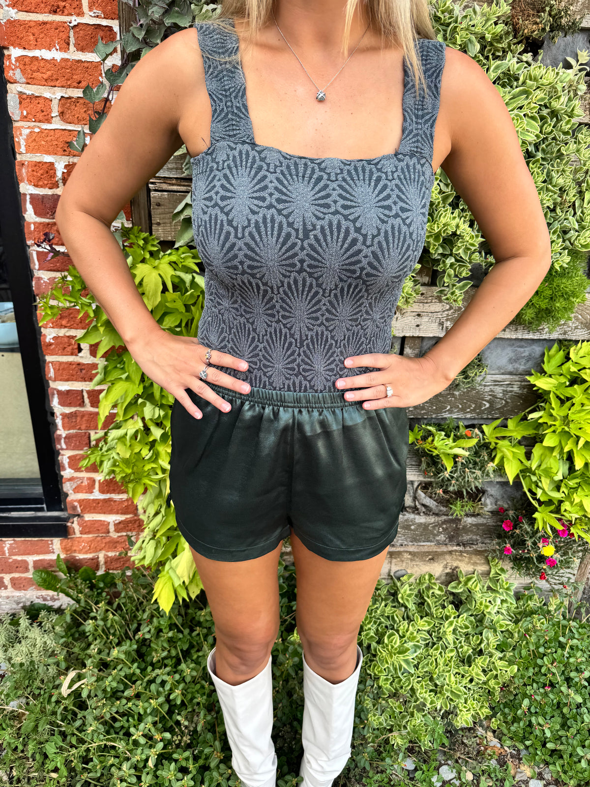 Charlotte Satin Shorts
