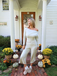 Heather Gaucho Pants