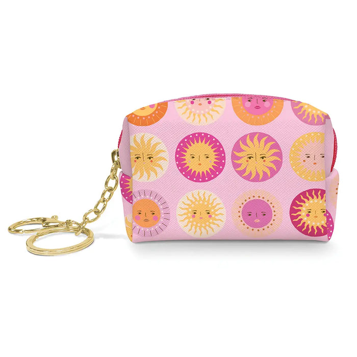 Sun Key Chain Pouch