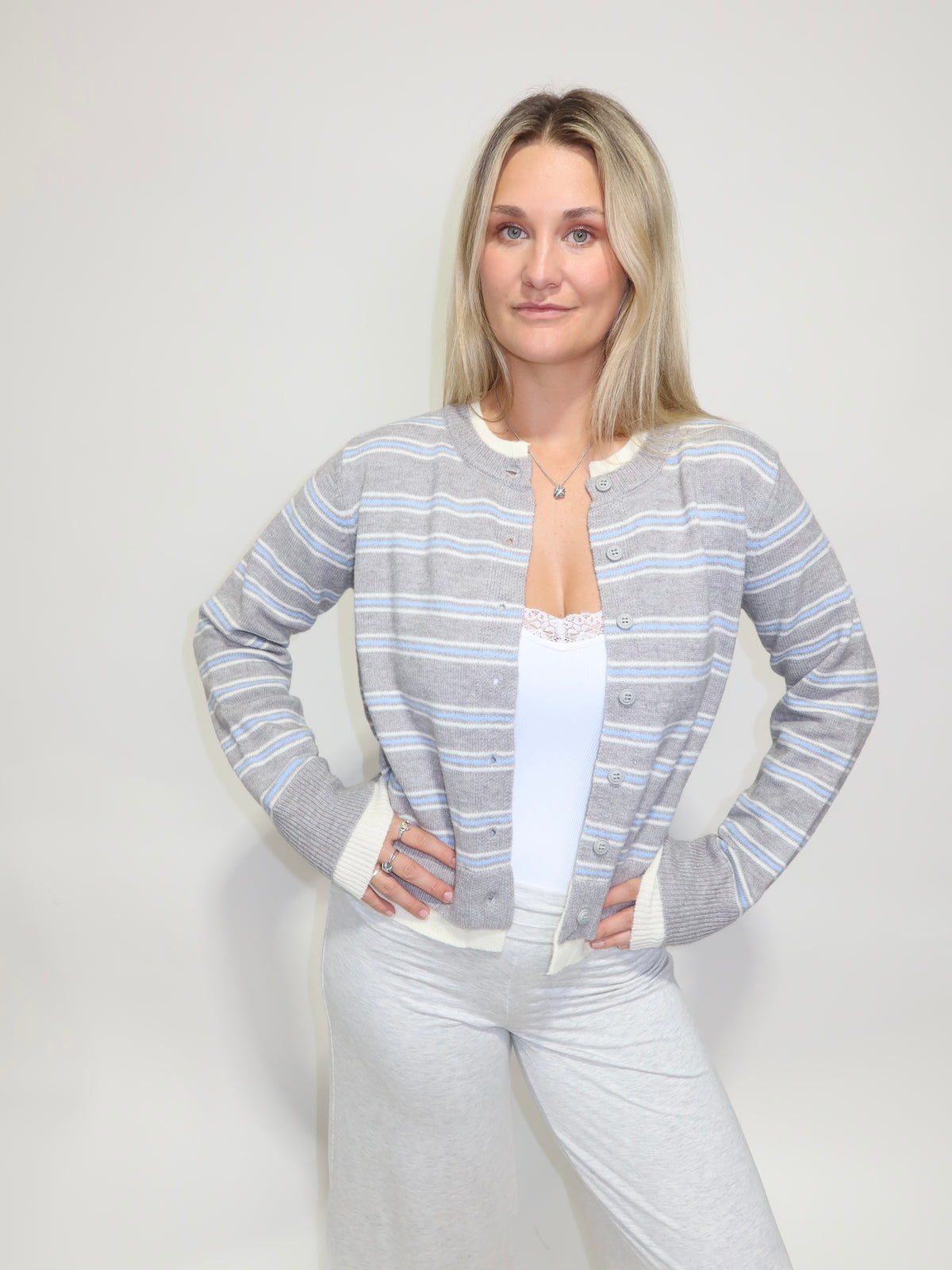 Grace Double Layered Cardigan