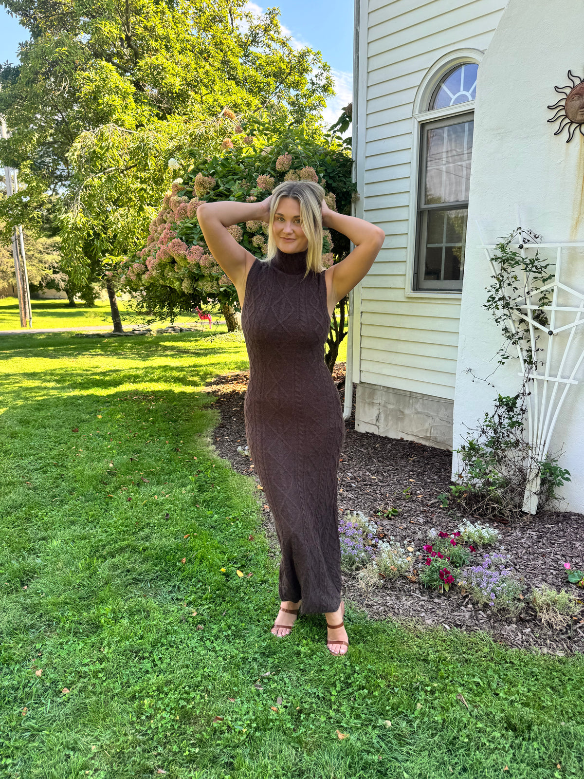 Falling For You Sweater Dress