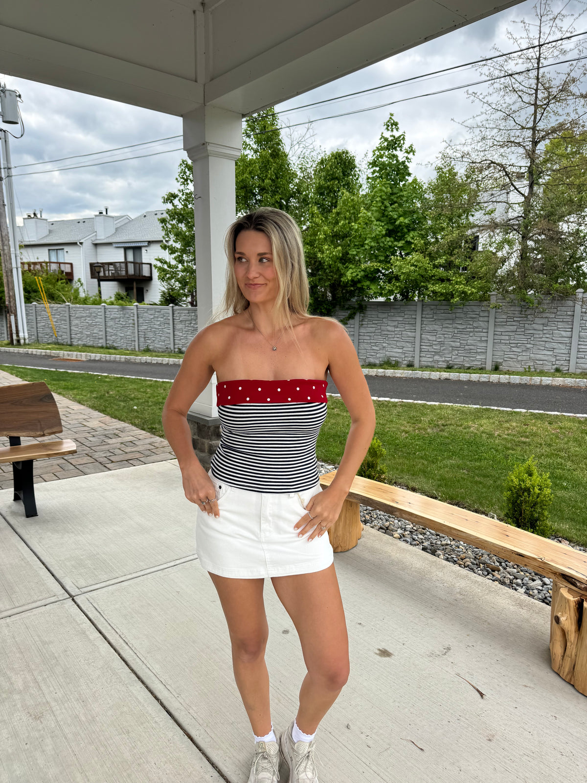 Americana Tube Top