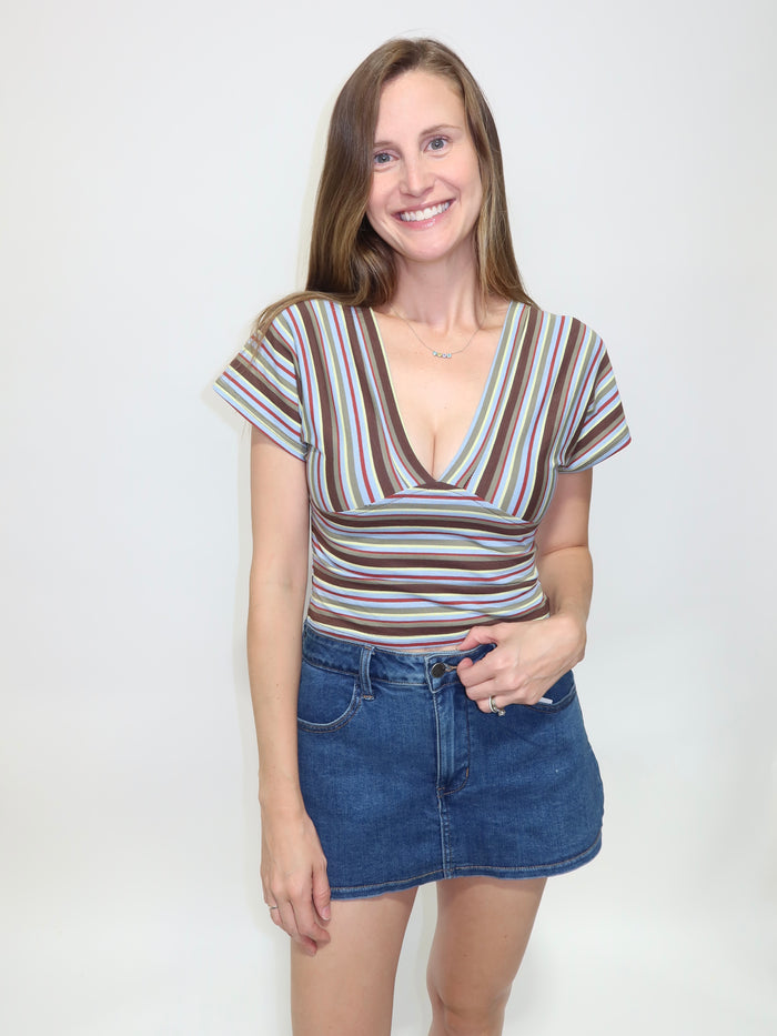 Wayne Striped Top