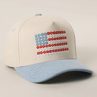 Daisy American Flag Hat