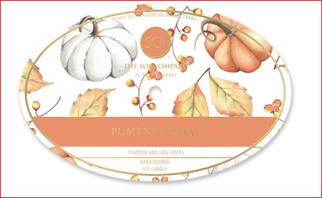 Pumpkin Chai Brass Bowl Candle