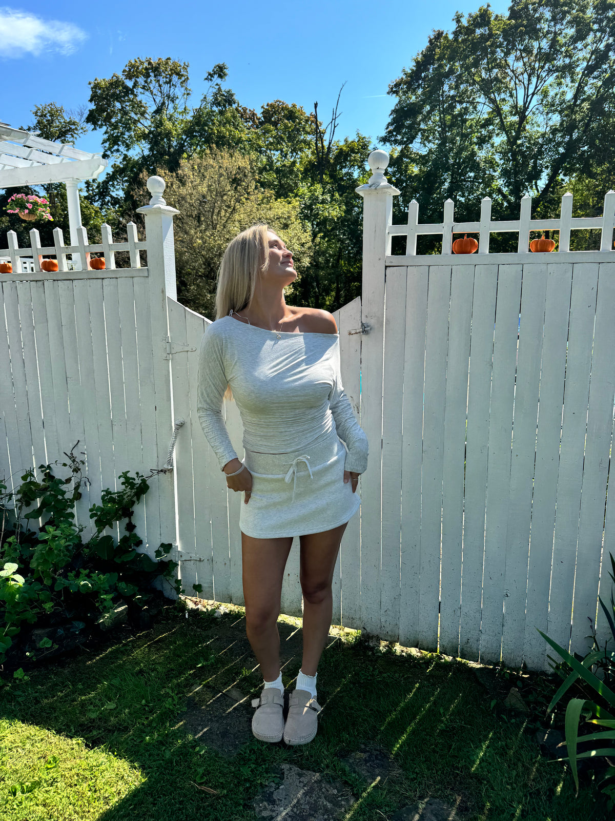 Heather Mini Skirt