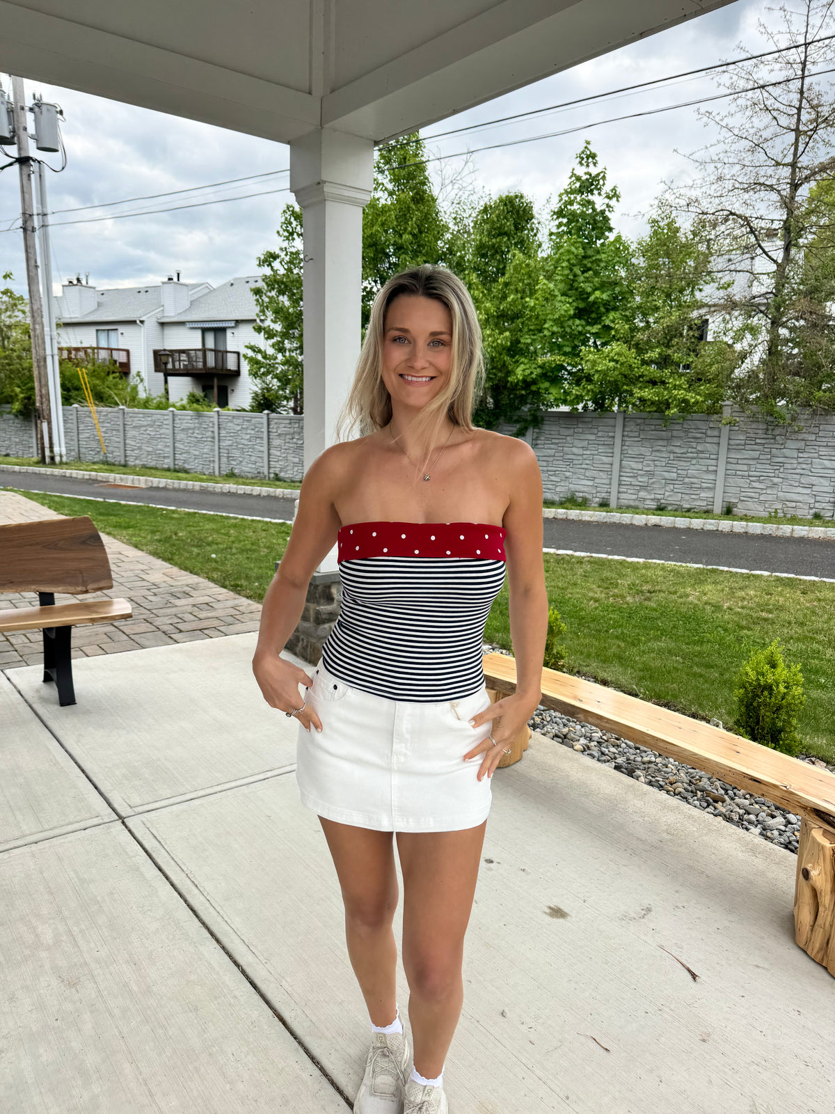 Jefferson Denim Skort