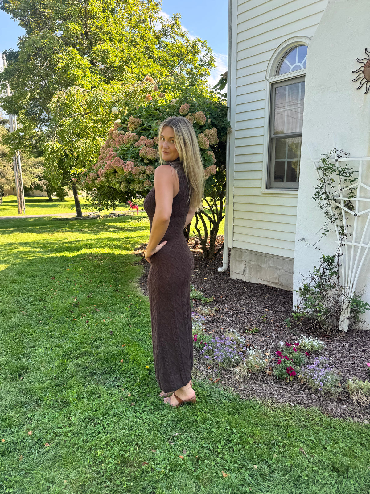 Falling For You Sweater Dress