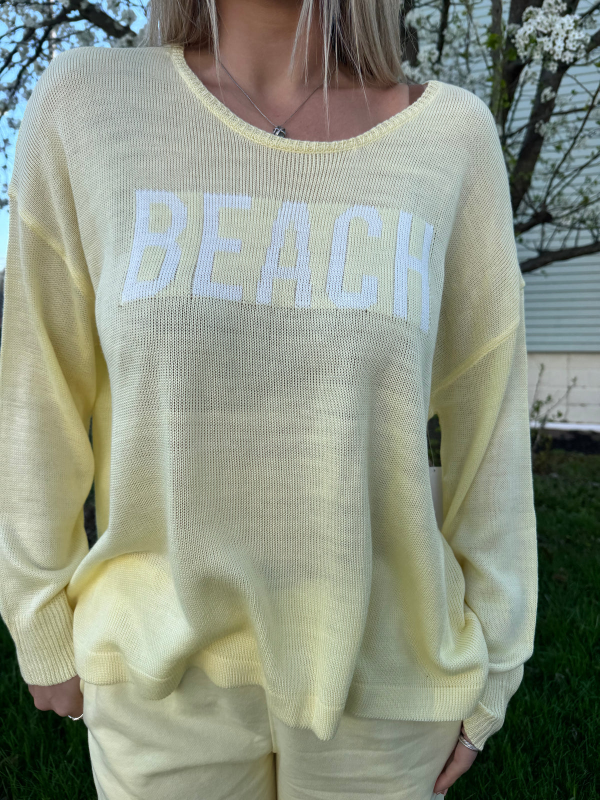 Just Beachy Sweater