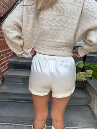 Charlotte Satin Shorts