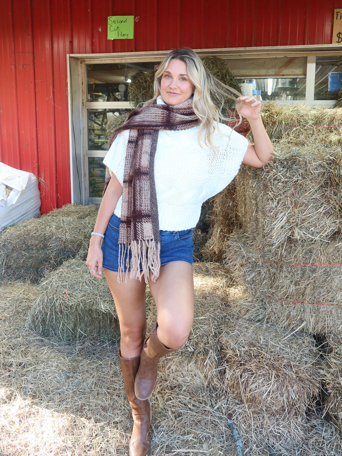 Gilmore Plaid Scarf