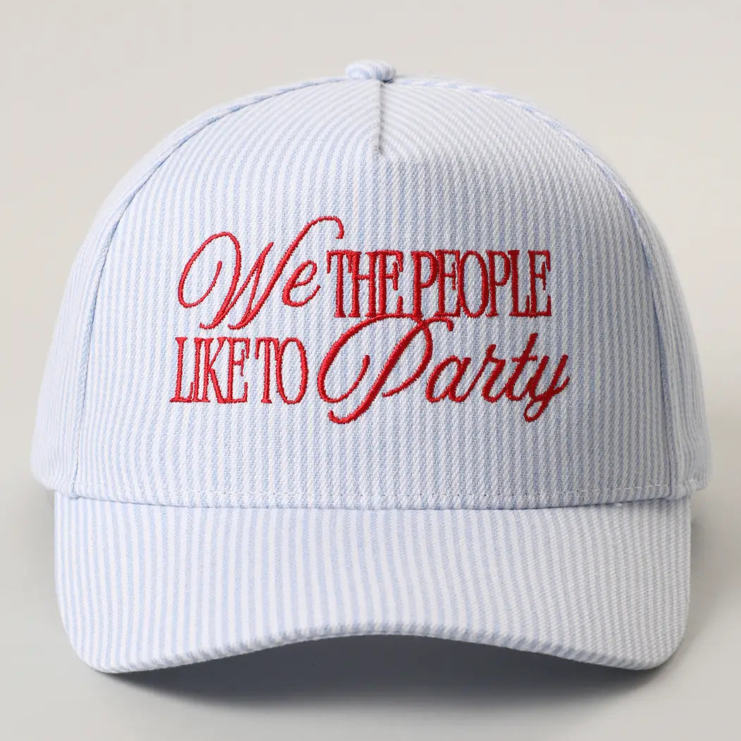 We the People Like to Party Hat