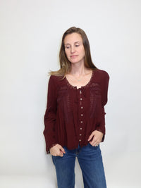 Cranberry Blouse