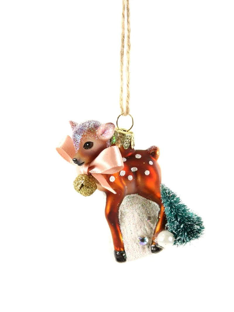 Winter Fawn Ornament