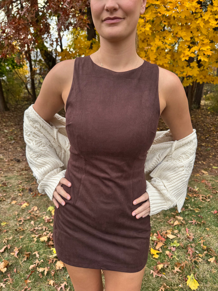Cinnamon Spice Mini Dress