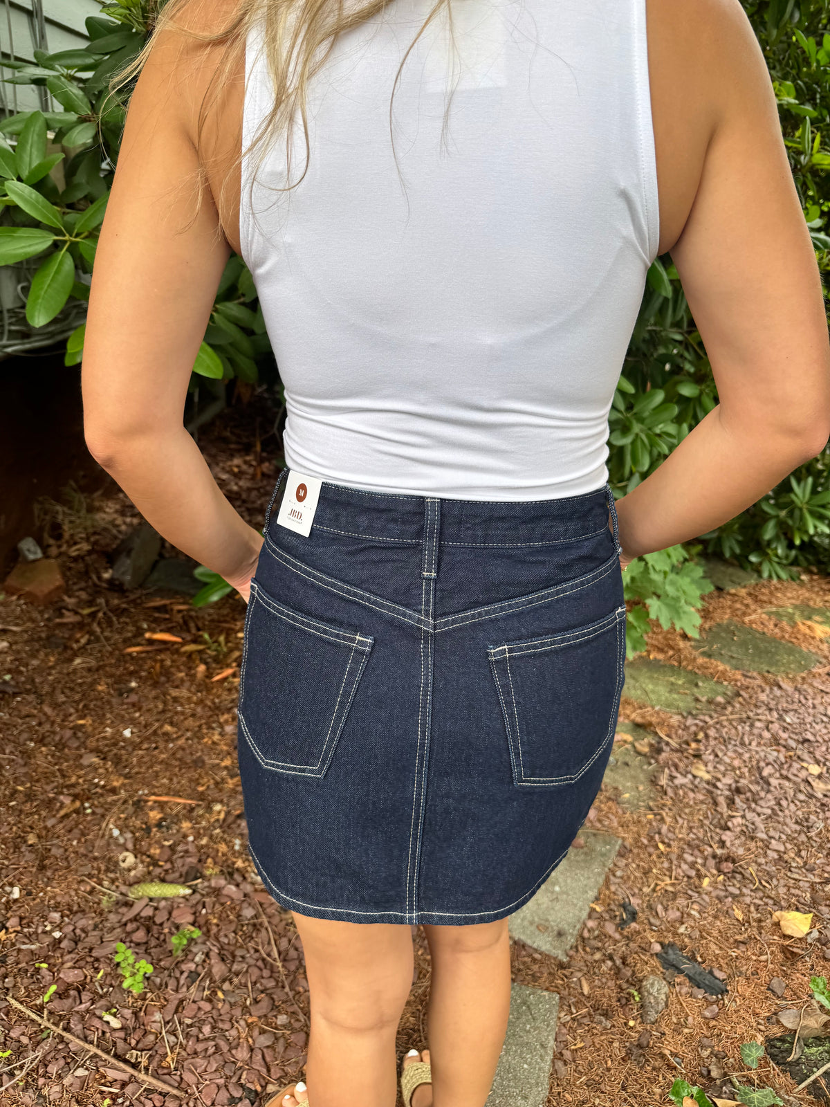Dolly Denim Skirt