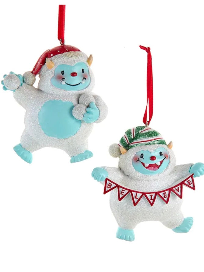 Yeti Ornament