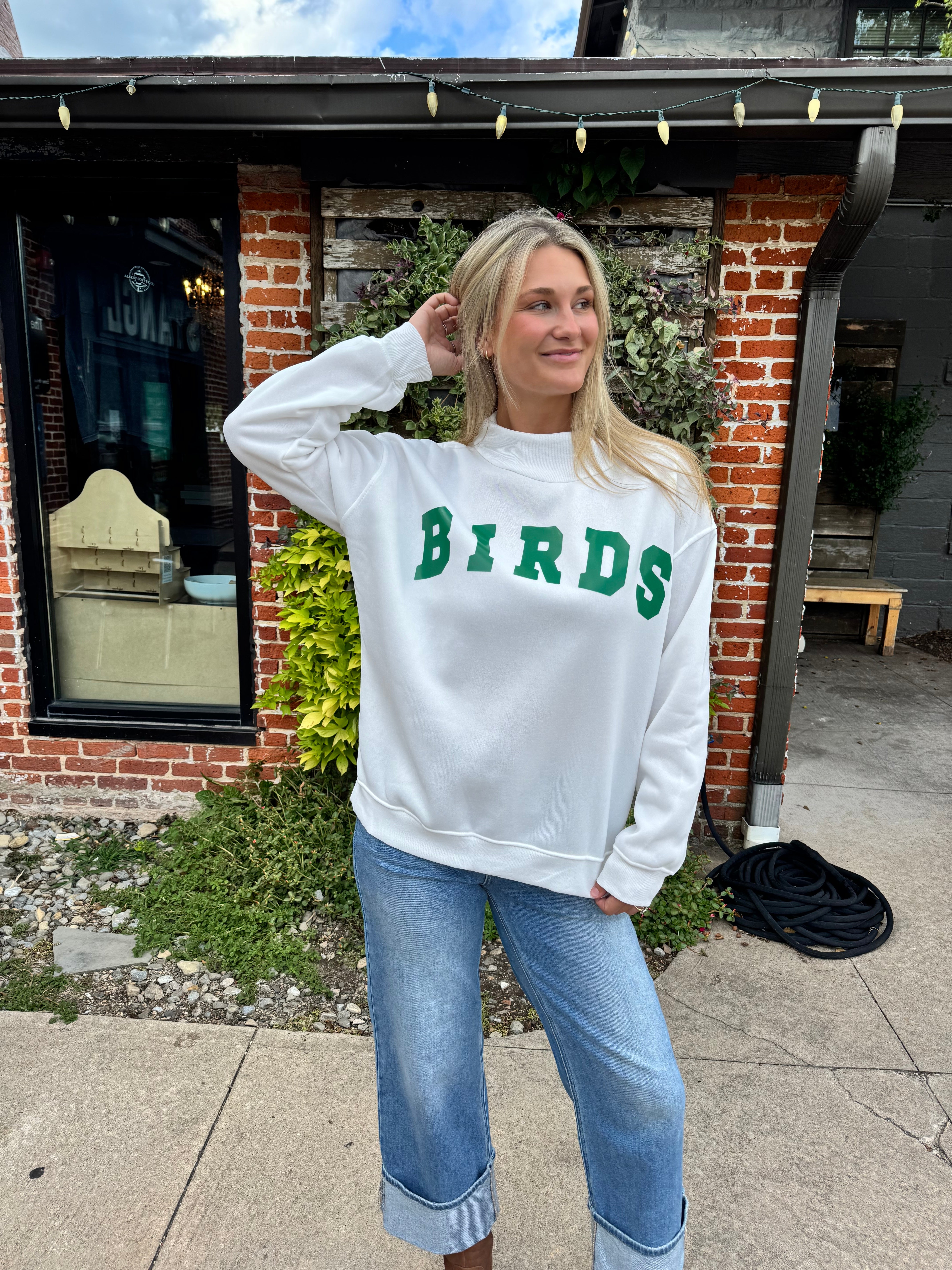 Birds Mockneck – 39 Mine Boutique