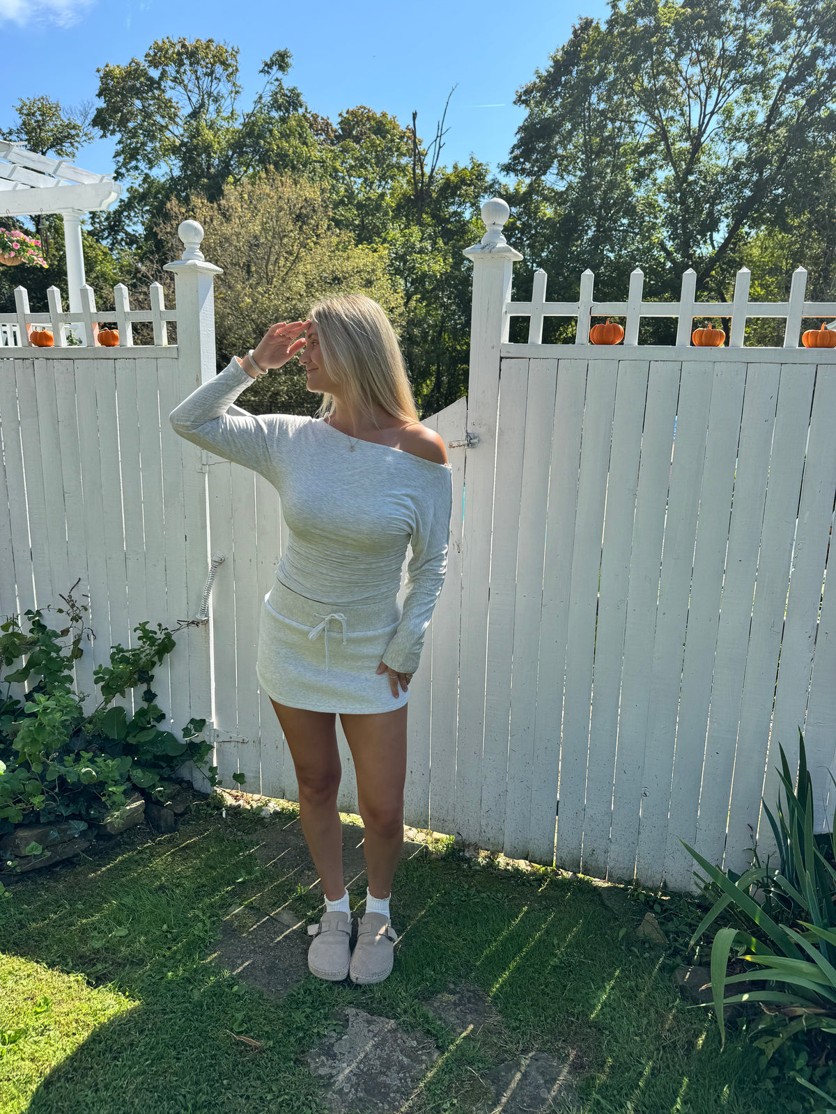 Heather Mini Skirt