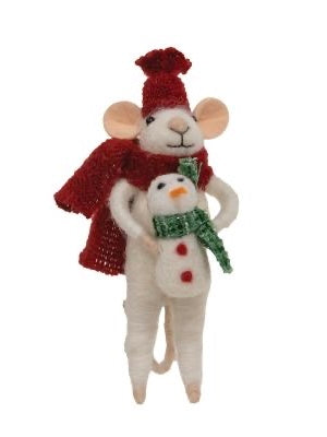 Christmas Cheer Mouse Ornament