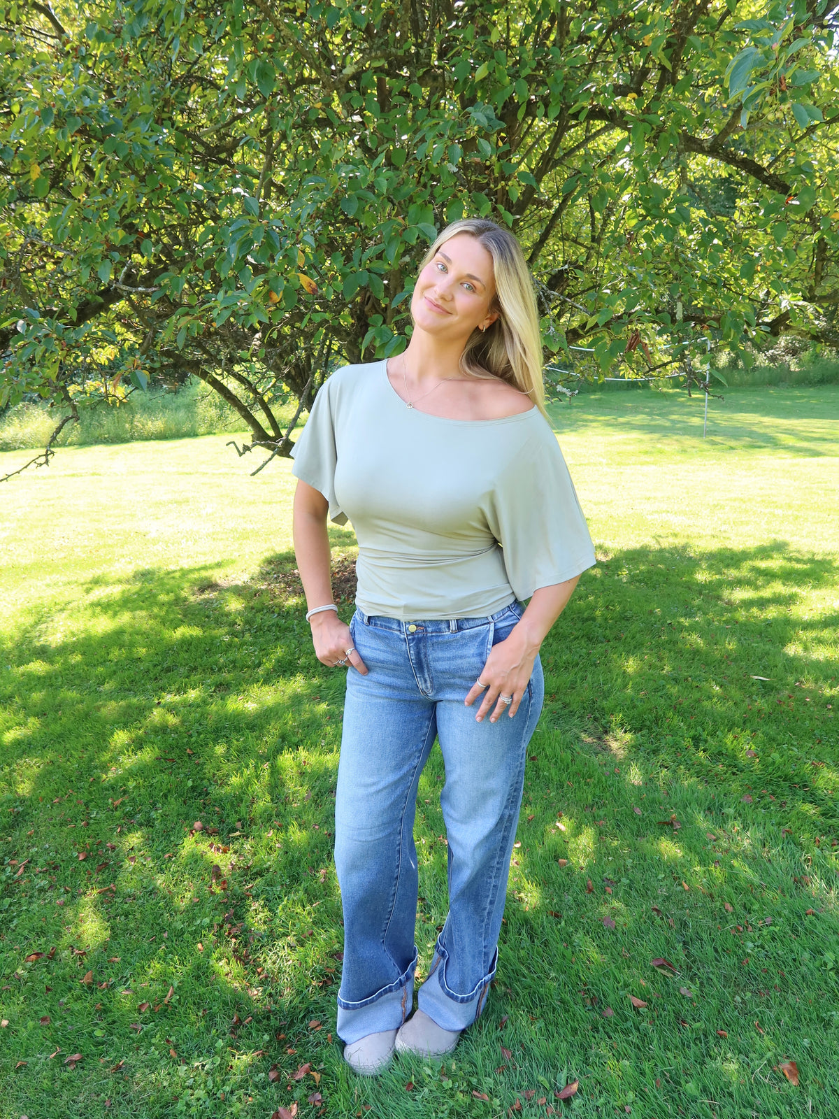 Poppy Tie Top