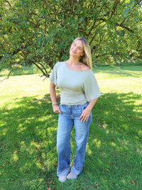 Poppy Tie Top