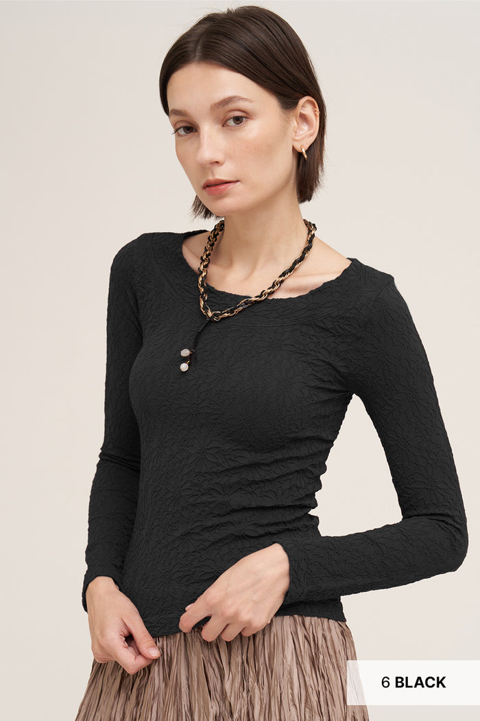 Adair Textured Top