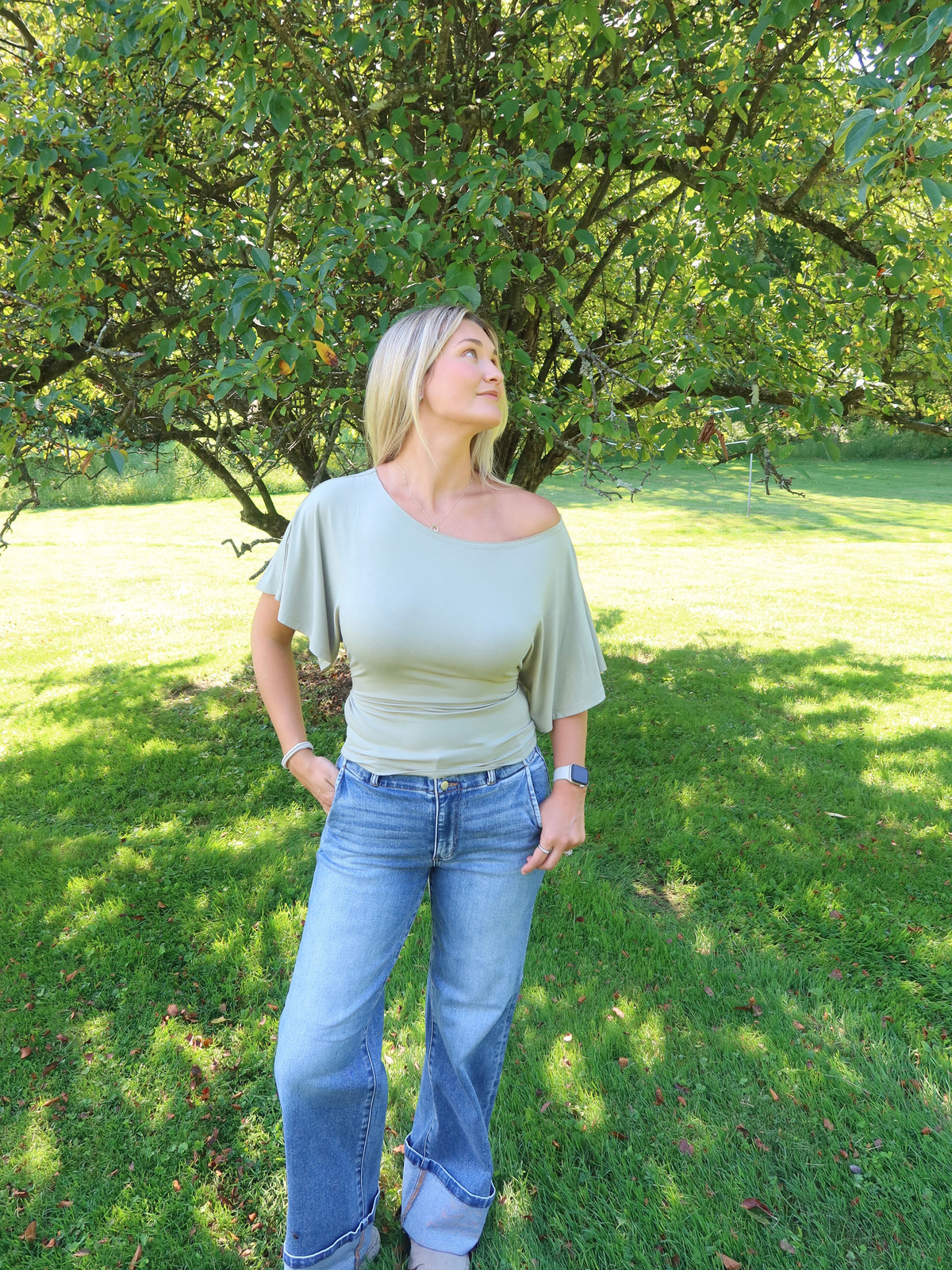 Poppy Tie Top