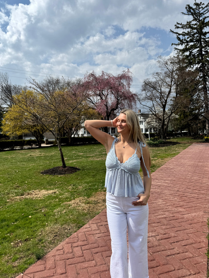 Breezy Crochet Top