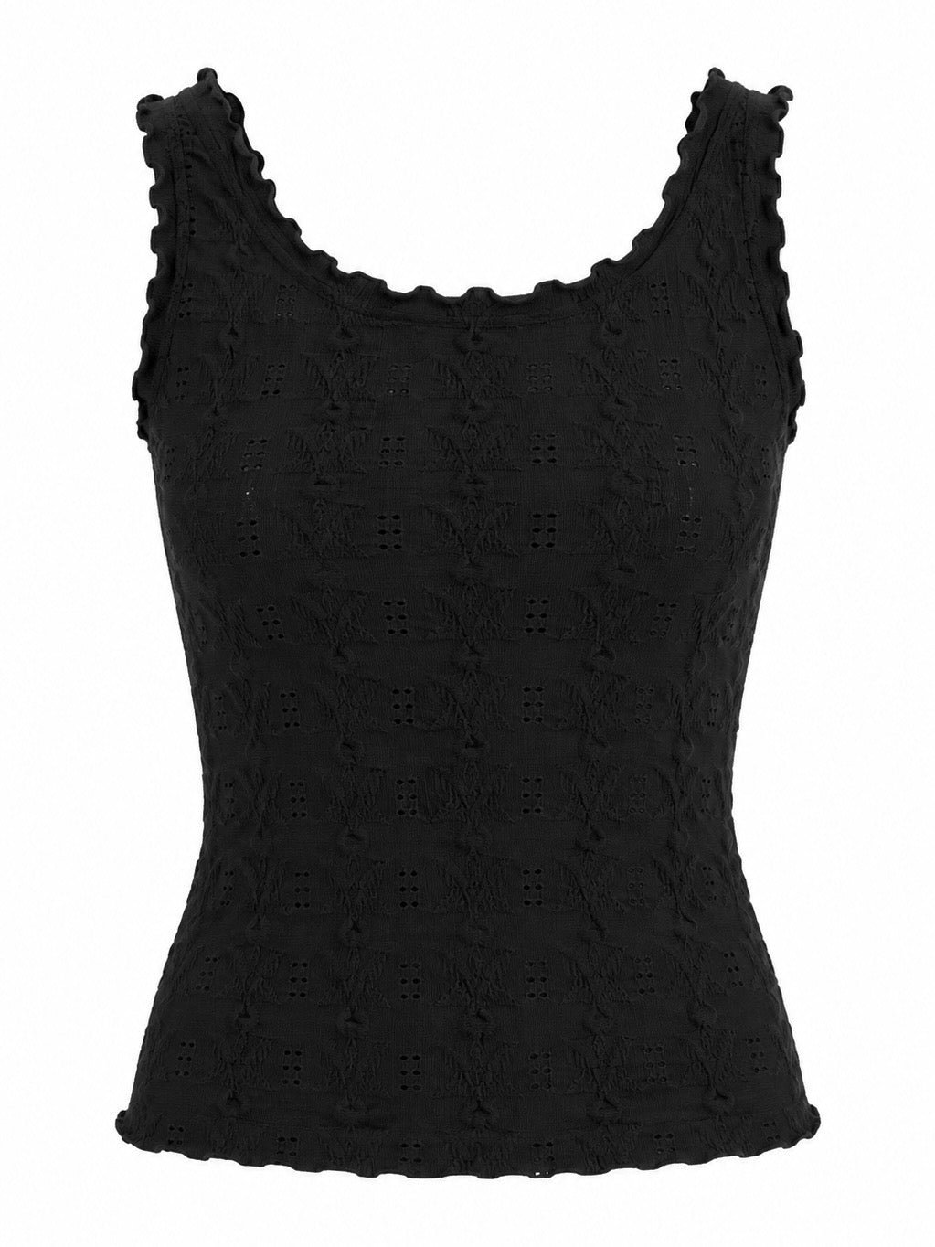 Floral Edge Tank