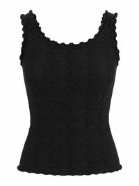 Floral Edge Tank