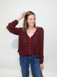 Cranberry Blouse