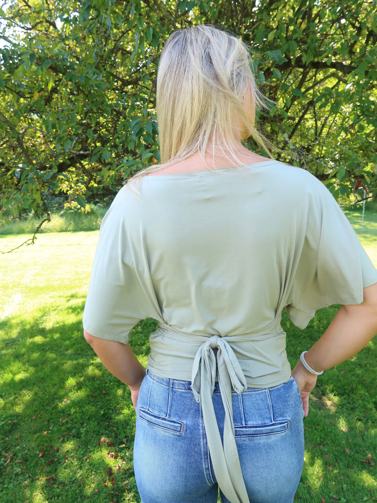 Poppy Tie Top
