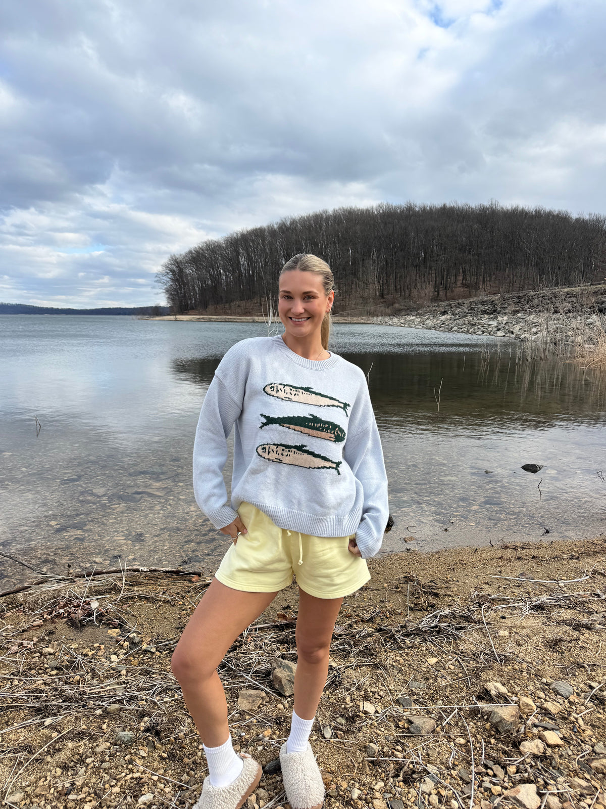 Gone Fishing Sweater