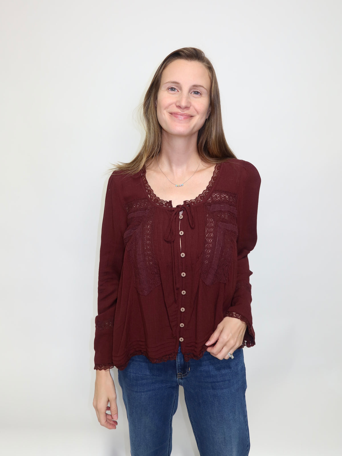Cranberry Blouse