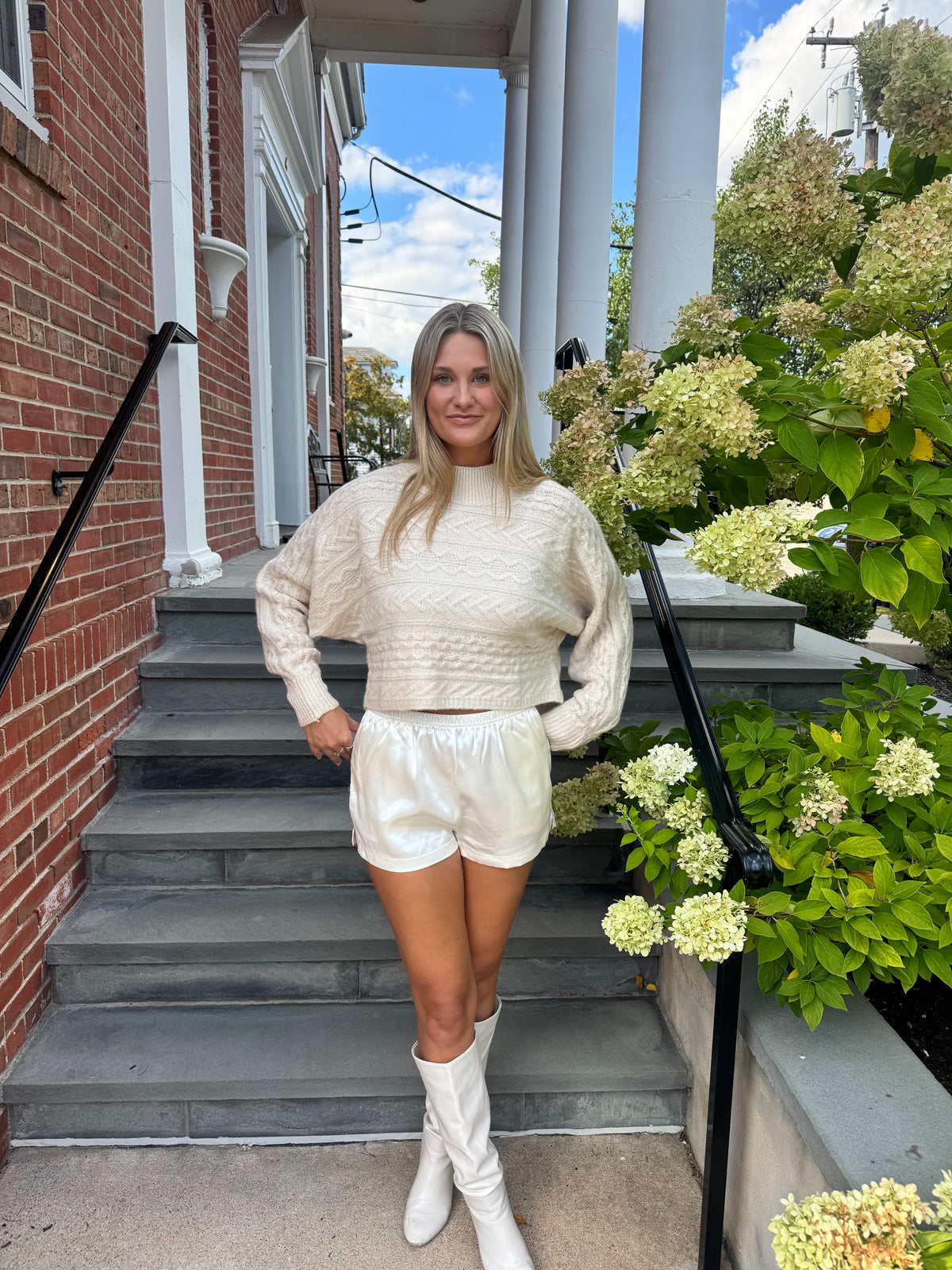 Charlotte Satin Shorts