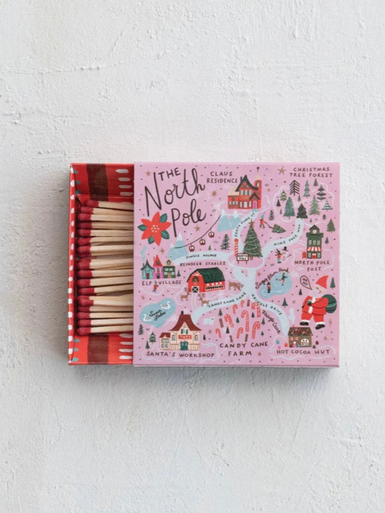 North Pole Matchbox