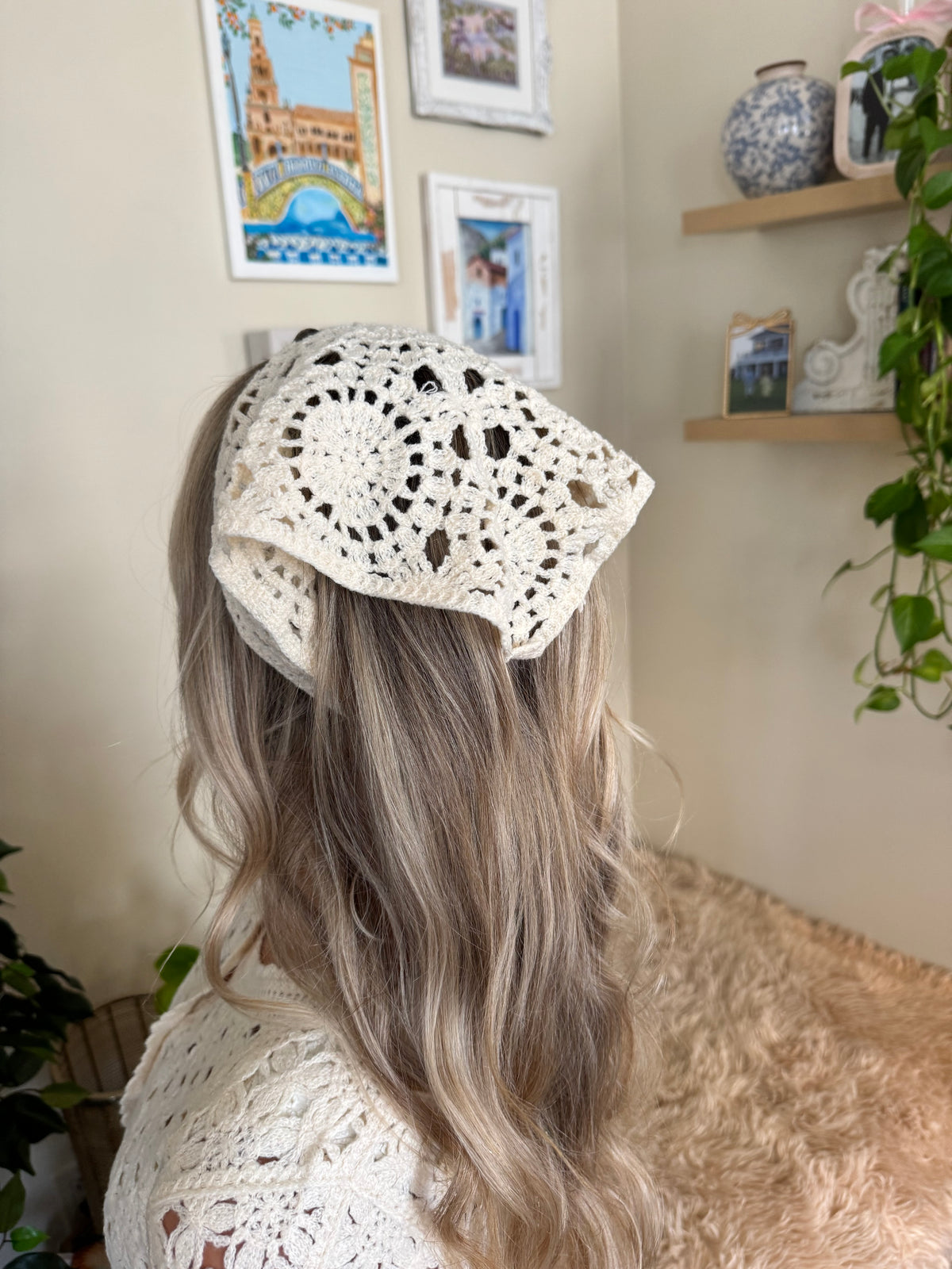 Iris Head Scarf