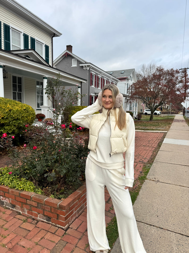 Summit Faux Leather Vest