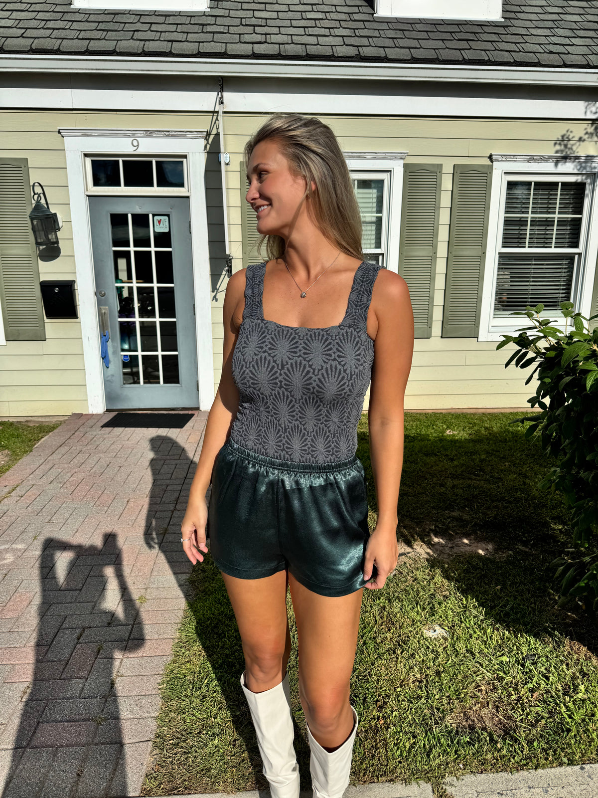Charlotte Satin Shorts