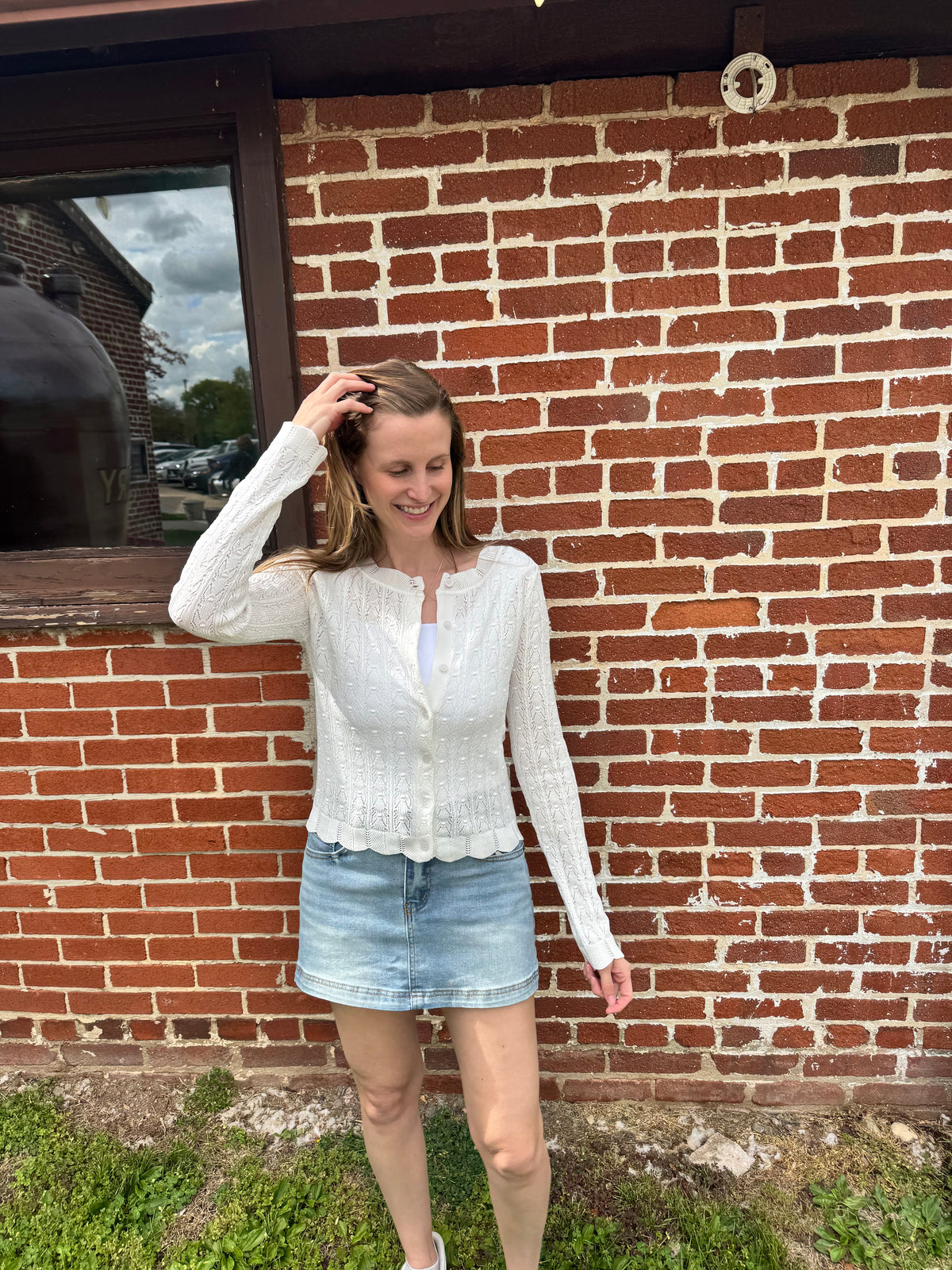 Jefferson Denim Skort