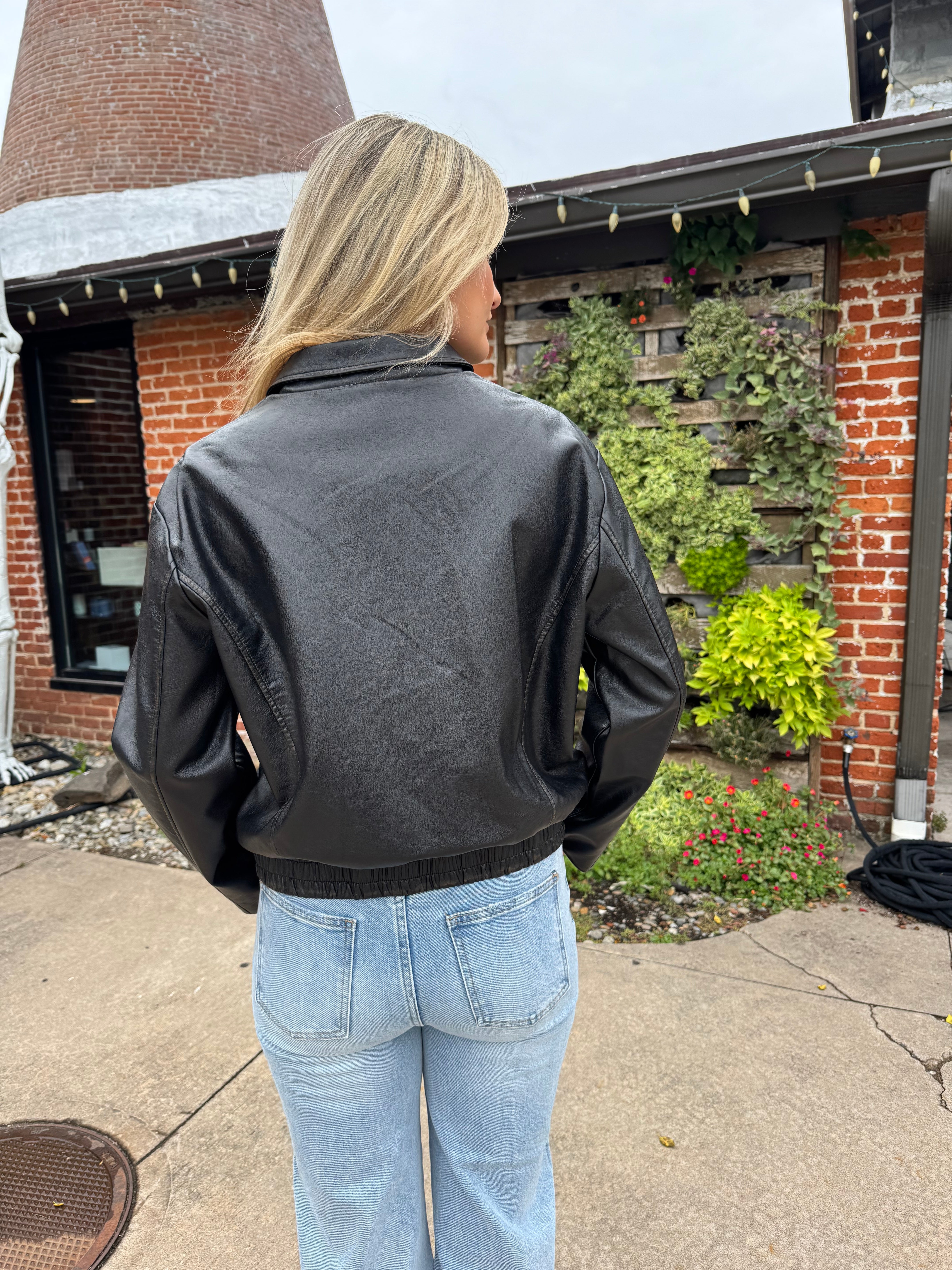 Vintage Black Leather Jacket With Belt: 90s Moto Style Vintage Black Leather Jacket With Belt: 90s Moto Style