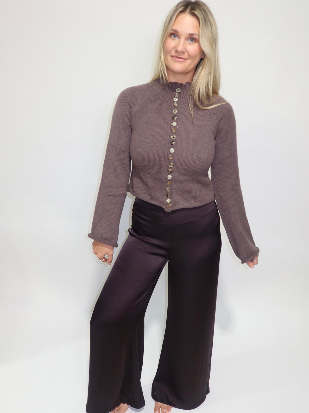 Beldam Button Cardigan