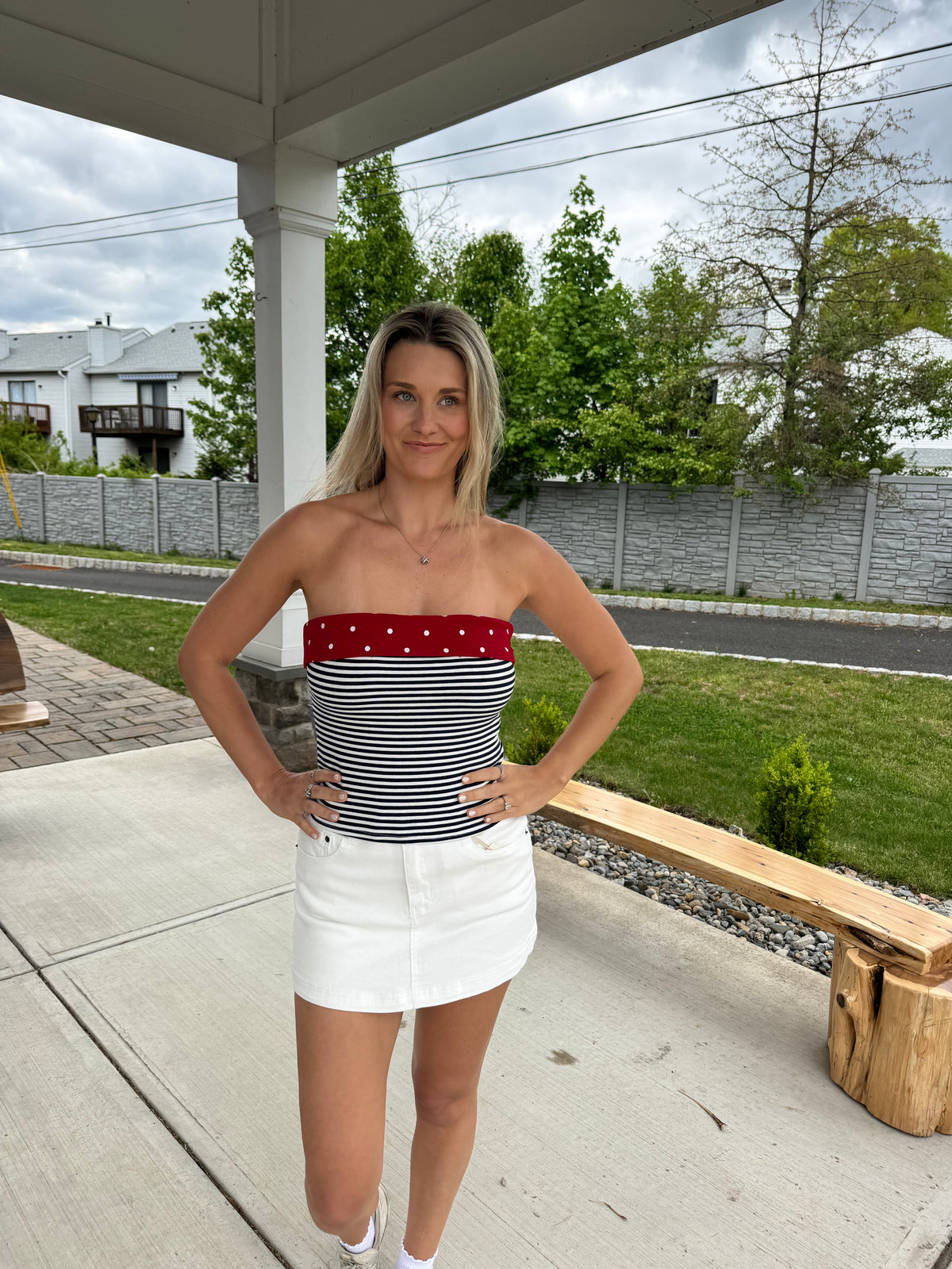 Americana Tube Top