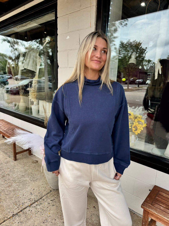 Blake Mockneck Sweatshirt