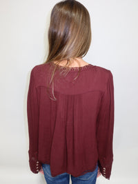 Cranberry Blouse