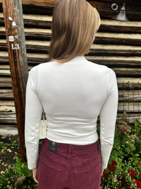 Bowery Mock Neck Top