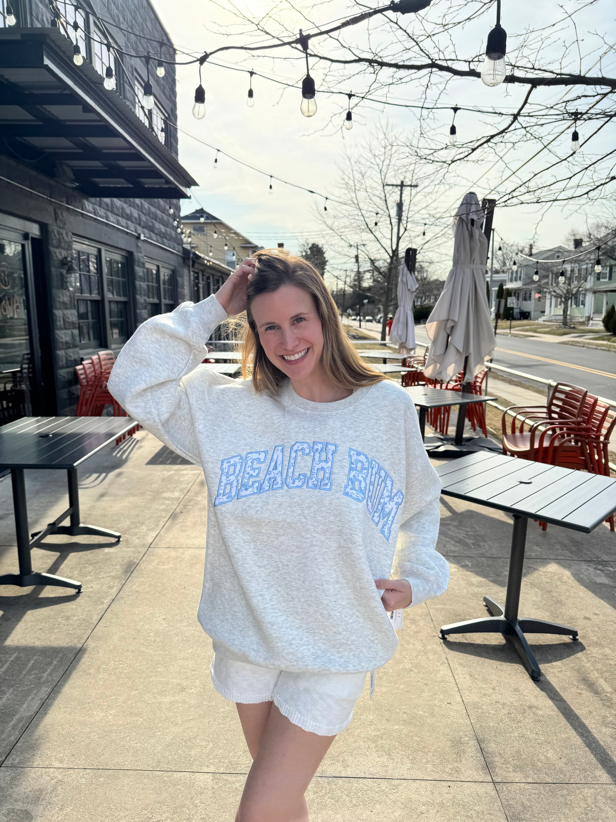 Beach Bum Crewneck Sweatshirt
